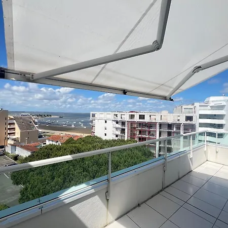 A Arcachon, 4 Personnes, Vue Bassin, Parking - Fr-1-474-277 شقة